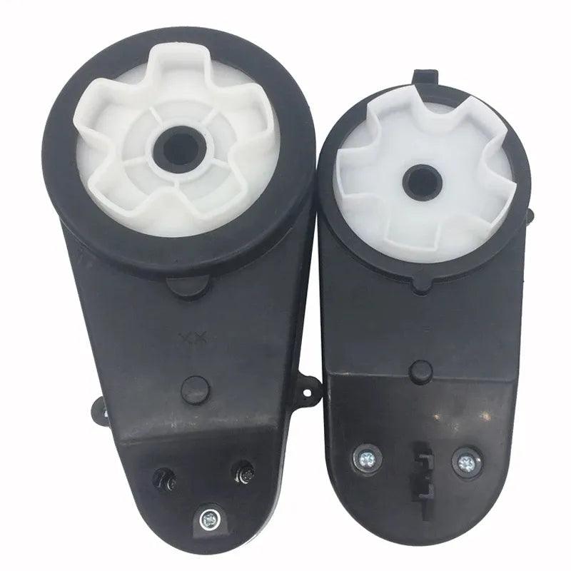 Remote Control Car 5 Plum Gearbox with Motor DC 6V 12V Children Electric Car Gear Box,Toy Car DC Engine Reducer 550 and 390,motor gearbox children s car,rs550 6v 12000rpm gearbox,rs550 6v gear box