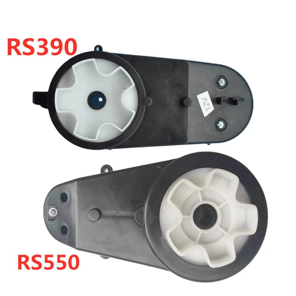 Remote Control Car 5 Plum Gearbox with Motor DC 6V 12V Children Electric Car Gear Box,Toy Car DC Engine Reducer 550 and 390,motor gearbox children s car,rs550 6v gear box