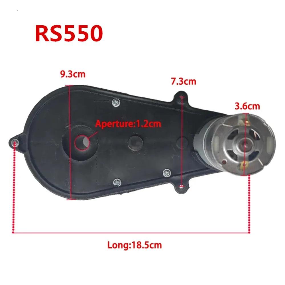 Remote Control Car 5 Plum Gearbox with Motor DC 6V 12V Children Electric Car Gear Box,Toy Car DC Engine Reducer 550 and 390,motor gearbox children s car,rs550 6v 12000rpm gearbox