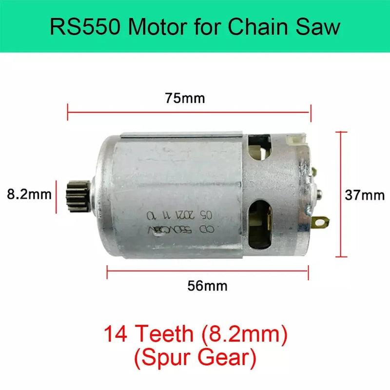 rs550 motor for chain saw,hz motor rs550ph 18v,18V MOTOR RS550