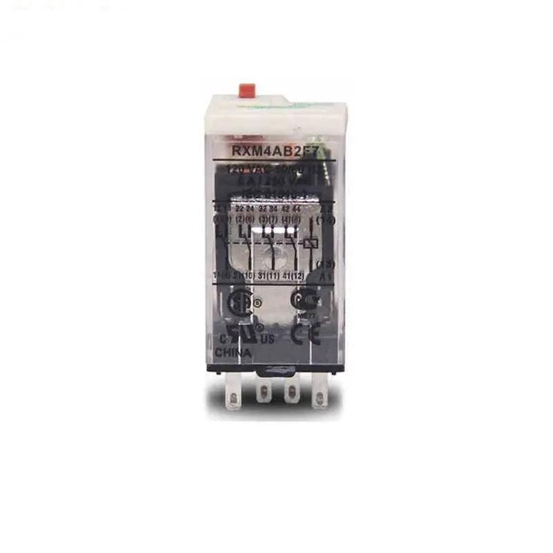 SCHNEIDER-  5pcs/lot RXM Series Miniature Plug-in Relays with LED - electrical center b2c