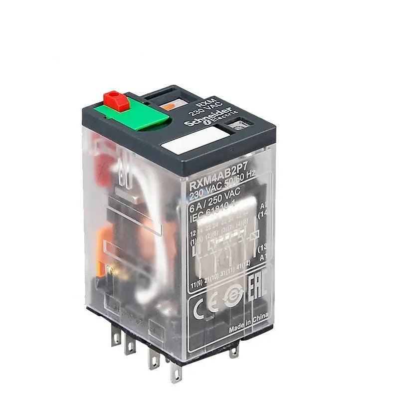 SCHNEIDER-  5pcs/lot RXM Series Miniature Plug-in Relays with LED - electrical center b2c