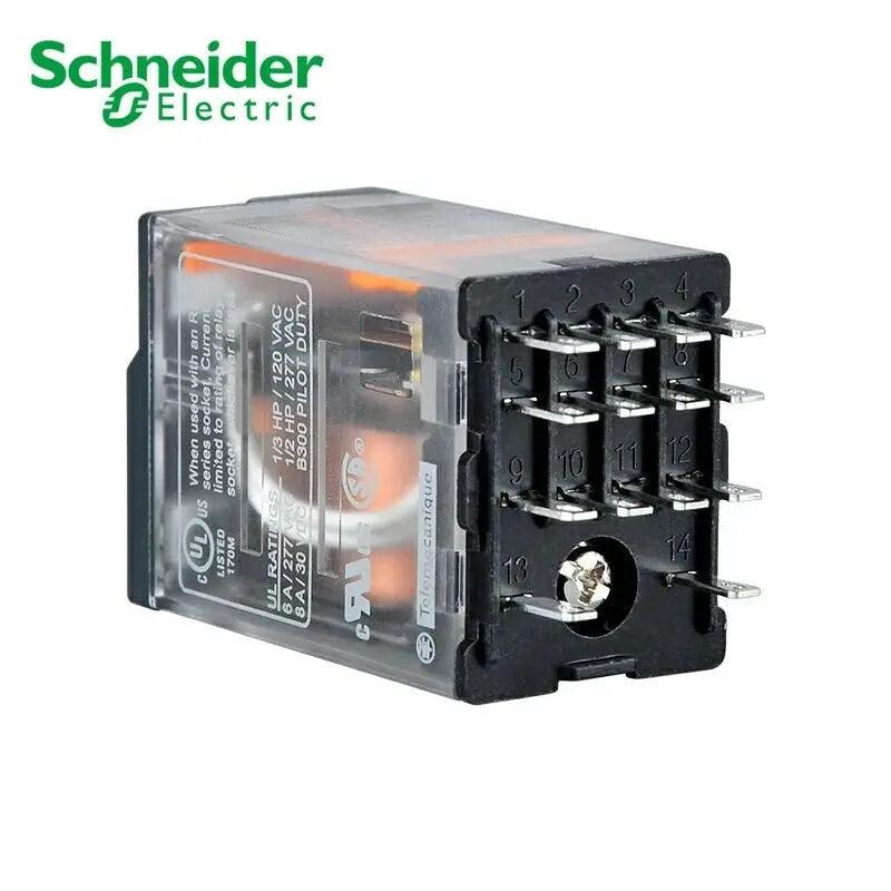 SCHNEIDER-  5pcs/lot RXM Series Miniature Plug-in Relays with LED - electrical center b2c