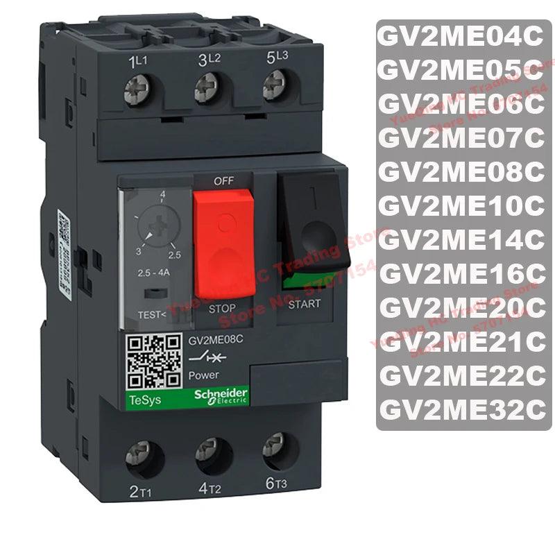 GV2ME01C ,GV2ME02C,GV2ME03C,GV2ME04C,GV2ME05C,GV2ME06C,GV2ME07C,GV2ME08C,GV2ME10C,GV2ME14C,GV2ME16C,GV2ME20C,GV2ME21C,GV2ME22C,GV2ME32C ,motor protector circuit breaker