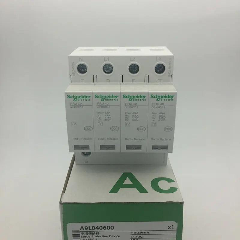 Schneider- TYPE II Pluggable Surge Protector iPRU| 3P+N 10KA-120KA optional - electrical center b2c