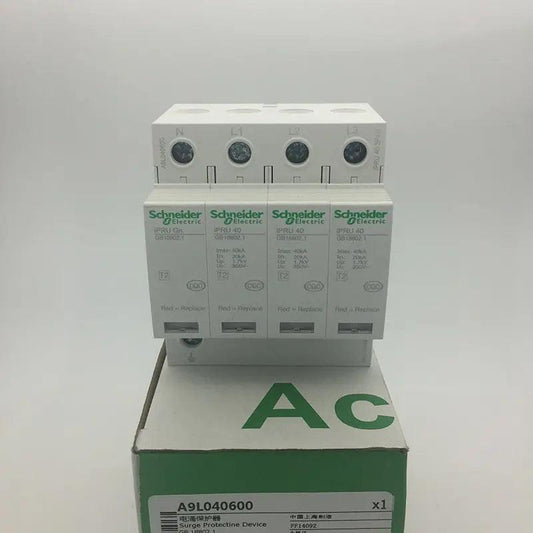 Schneider- TYPE II Pluggable Surge Protector iPRU| 3P+N 10KA-120KA optional - electrical center b2c