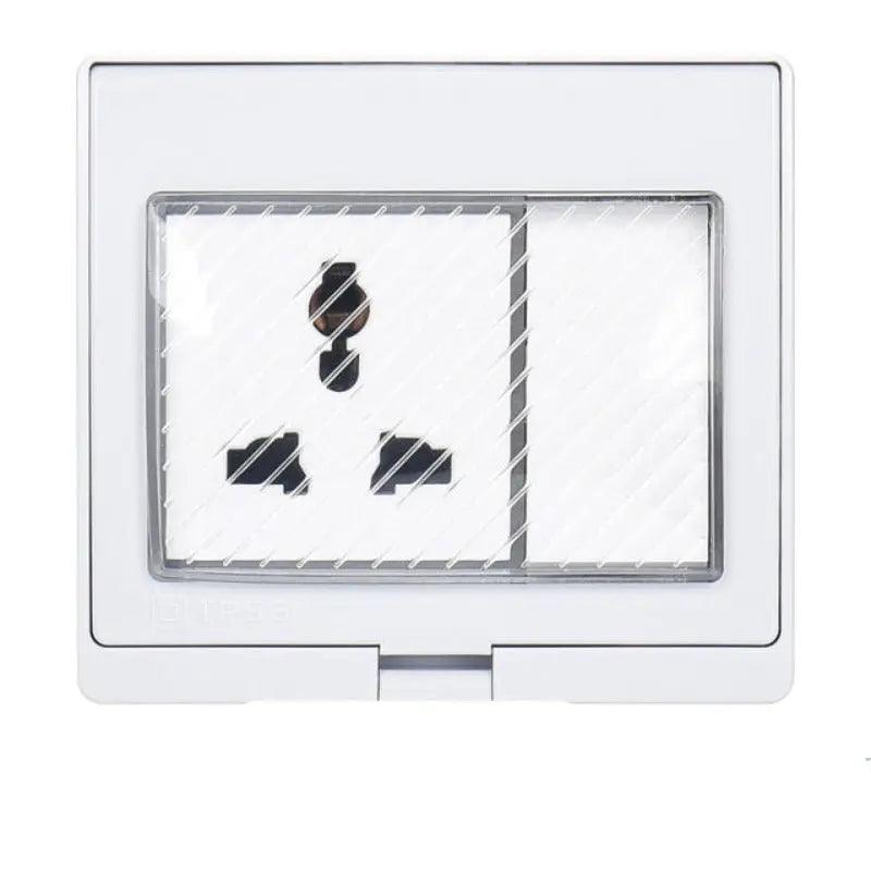 TAIXI- IP55 Waterproof Socket Switch Box| EU AU UK US FR Universal Type Socket optional - electrical center b2c