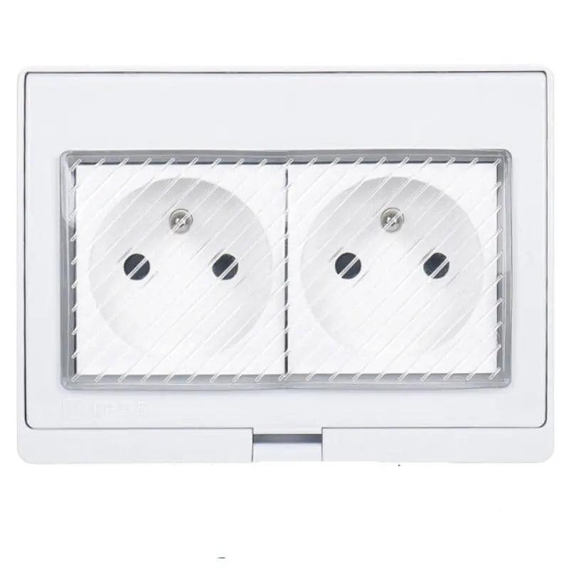TAIXI- IP55 Waterproof Socket Switch Box| EU AU UK US FR Universal Type Socket optional - electrical center b2c
