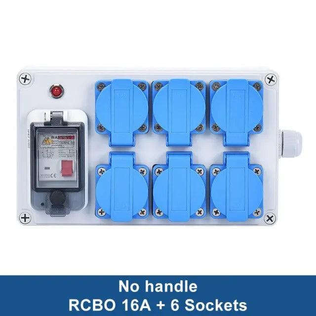 TAIXI- Outdoor IP54 Mobile Portable Industrial Socket Box - electrical center b2c
