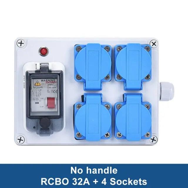 TAIXI- Outdoor IP54 Mobile Portable Industrial Socket Box - electrical center b2c