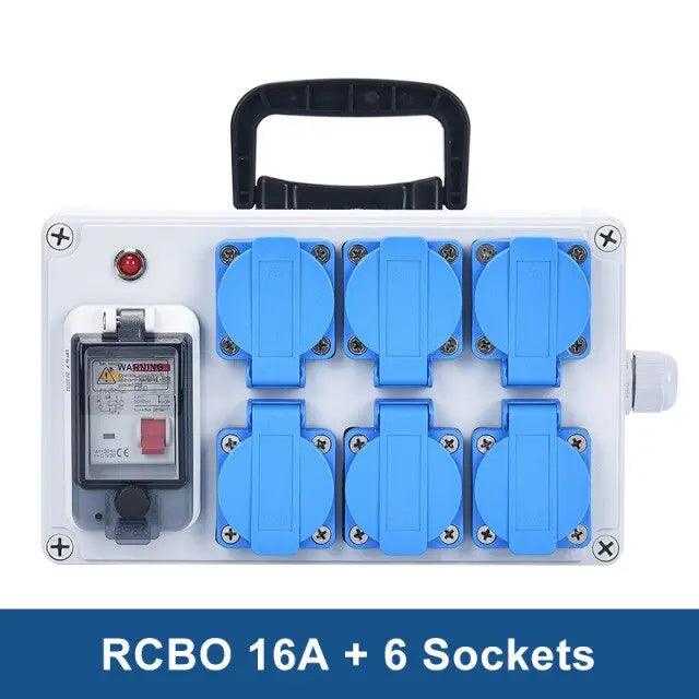 TAIXI- Outdoor IP54 Mobile Portable Industrial Socket Box - electrical center b2c