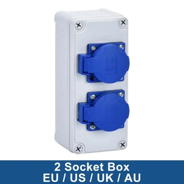 TAIXI- Outdoor IP54 Mobile Portable Industrial Socket Box - electrical center b2c