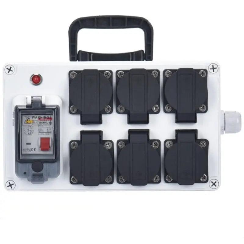 TAIXI- Outdoor Mobile Portable Industrial Socket Box| with MCB RCBO 220V 32A 16A optional - electrical center b2c