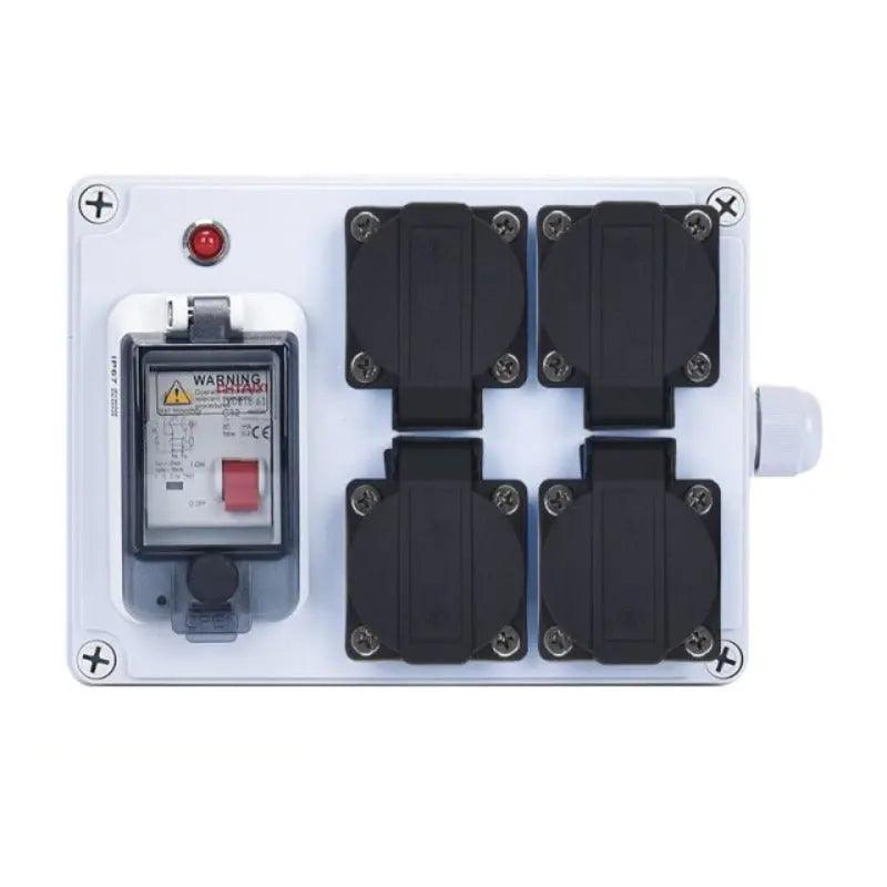 TAIXI- Outdoor Mobile Portable Industrial Socket Box| with MCB RCBO 220V 32A 16A optional - electrical center b2c