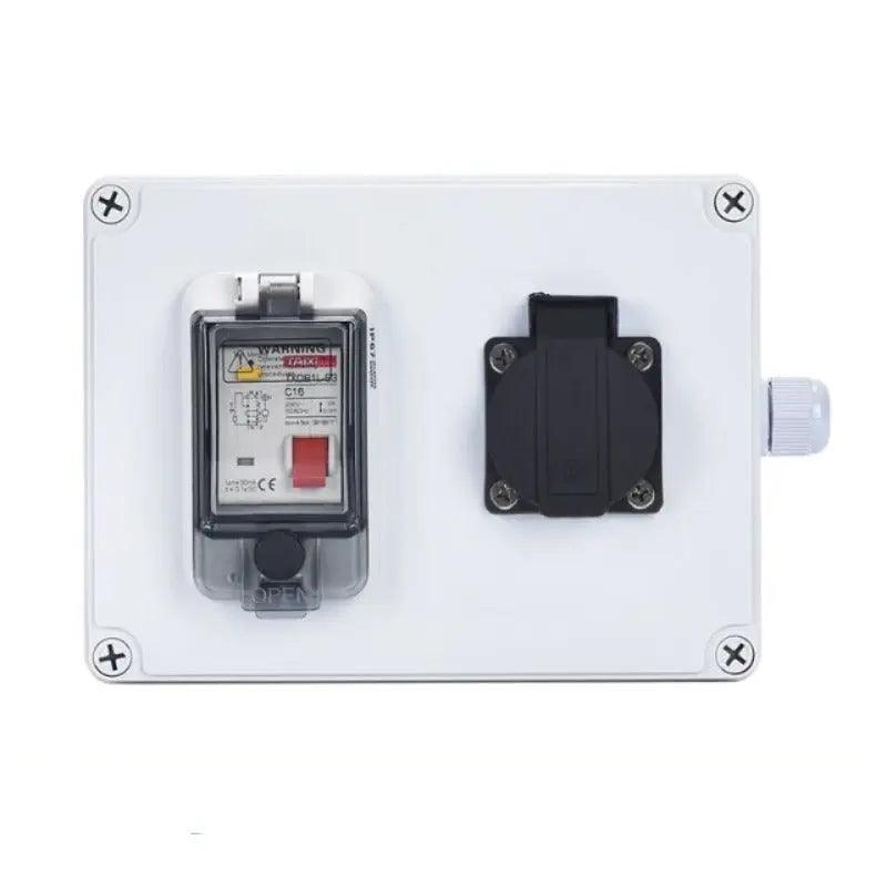 TAIXI- Outdoor Mobile Portable Industrial Socket Box| with MCB RCBO 220V 32A 16A optional - electrical center b2c