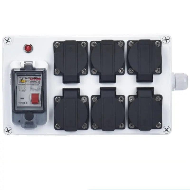 TAIXI- Outdoor Mobile Portable Industrial Socket Box| with MCB RCBO 220V 32A 16A optional - electrical center b2c