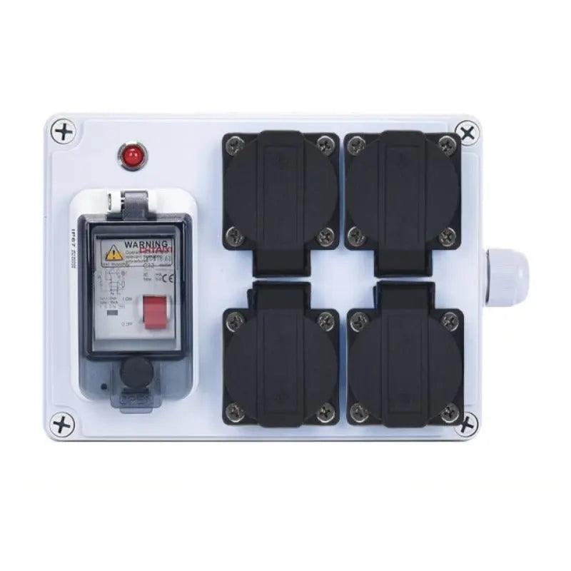 TAIXI- Outdoor Mobile Portable Industrial Socket Box| with MCB RCBO 220V 32A 16A optional - electrical center b2c