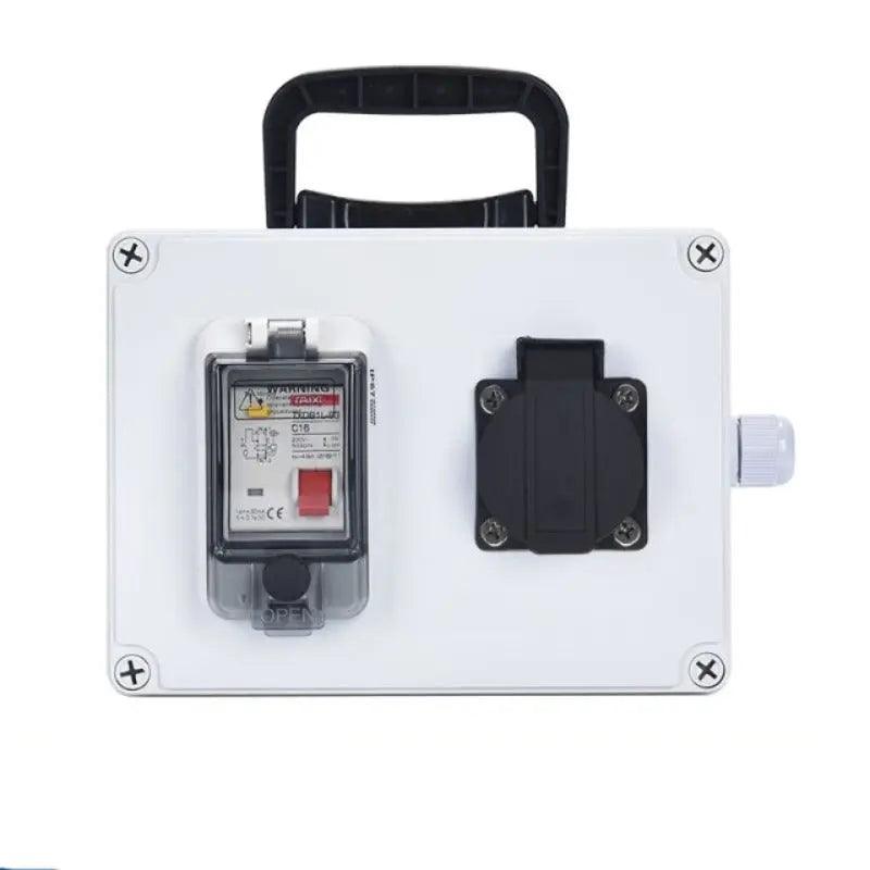 TAIXI- Outdoor Mobile Portable Industrial Socket Box| with MCB RCBO 220V 32A 16A optional - electrical center b2c