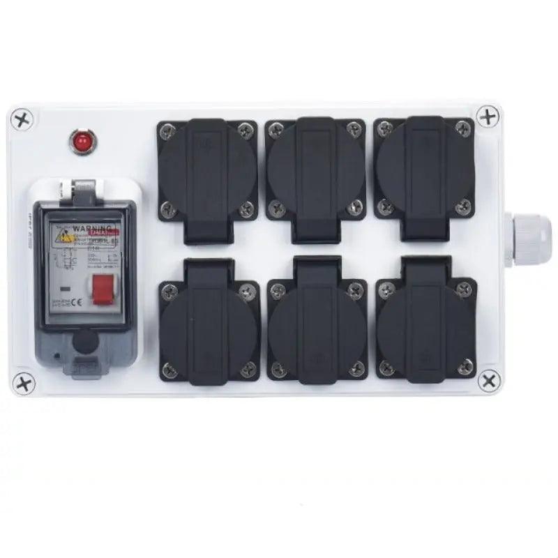 TAIXI- Outdoor Mobile Portable Industrial Socket Box| with MCB RCBO 220V 32A 16A optional - electrical center b2c