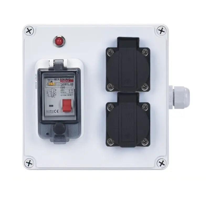 TAIXI- Outdoor Mobile Portable Industrial Socket Box| with MCB RCBO 220V 32A 16A optional - electrical center b2c