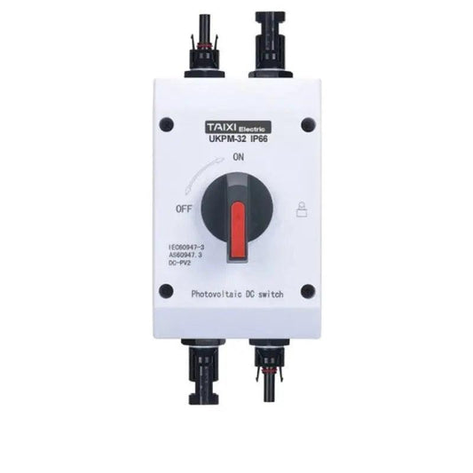 TAIXI- Photovoltaic IP66 Electrical Isolator Solar Switch| DC Switch 1000V 1200v - electrical center b2c