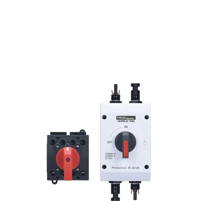 TAIXI- Photovoltaic IP66 Electrical Isolator Solar Switch| DC Switch 1000V 1200v - electrical center b2c
