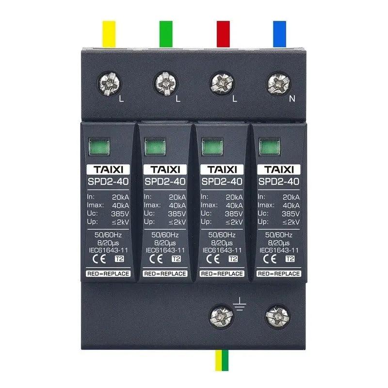 TAIXI- Surge Protective Device AC 20KA~40KA Surge Protector - electrical center b2c