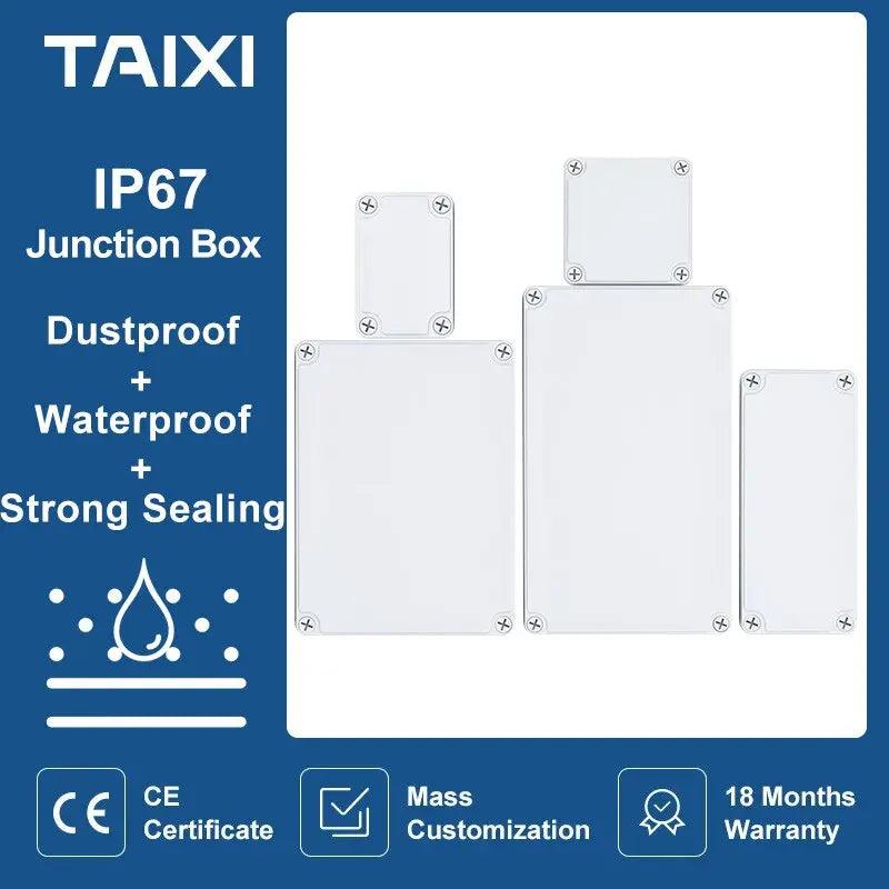 TAIXI- Waterproof Electrical Junction Box| IP67 different size optional - electrical center b2c