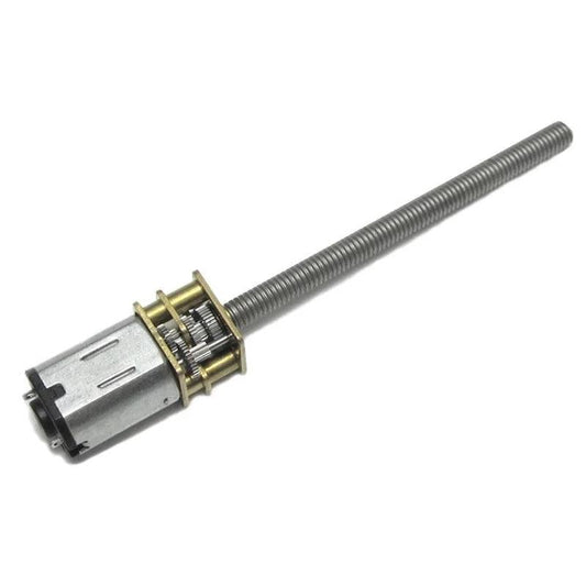 GA1024-N20,N20 gear motor,M4 threaded shaft motor,55mm screw shaft motor,flip n20 gear motor,dc motor n20 m4,mini dc reduction motor,3V 6V 12V gear motor,15-1000rpm motor,right angle gear motor,micro linear actuator motor,smart lock motor,diy robot motor,small electric screw motor