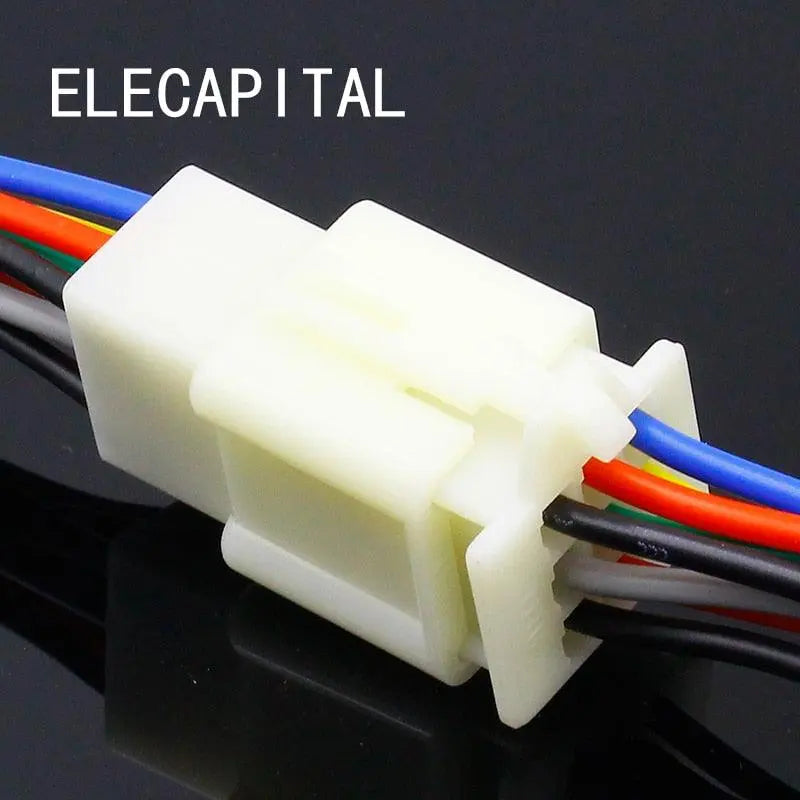 1 Kit 9 Pin Way  Electrical Wire Connector Plug Set auto connectors with cable/total length 21CM - electrical center b2c