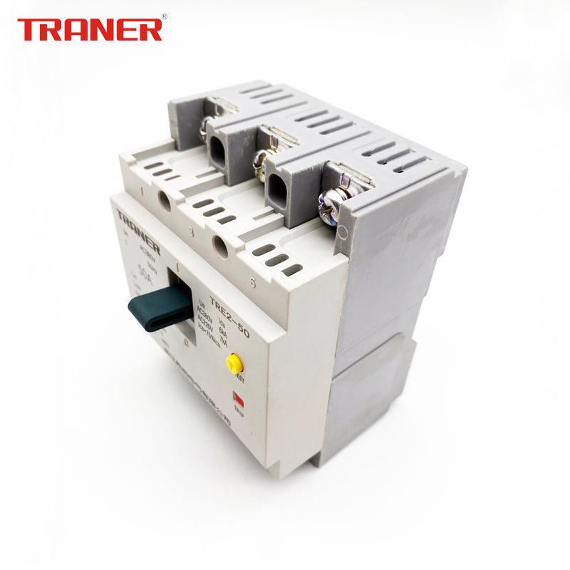 TRANER Din-rail type ELCB TRE2-3 Series.elcb breaker,elcb price,earth leakage breaker,rccb 3 phase,elcb circuit breaker