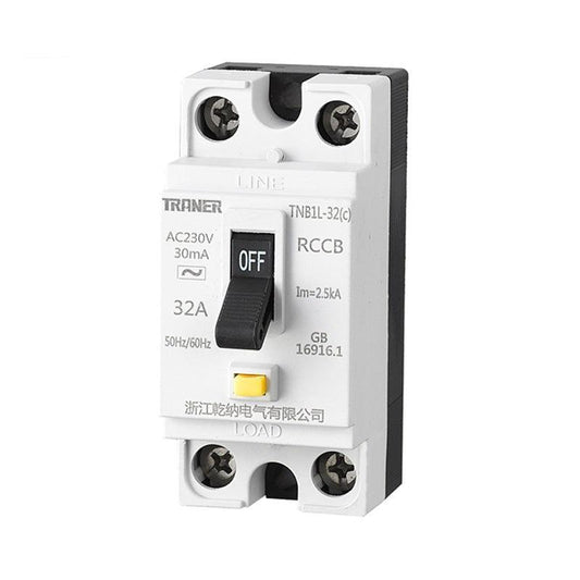 TRANER TRL-40 Series Built-In Electric Leakage Breaker (ELCB) - electrical center b2c,water heater circuit breaker,water heater breaker,water heater tripping breaker