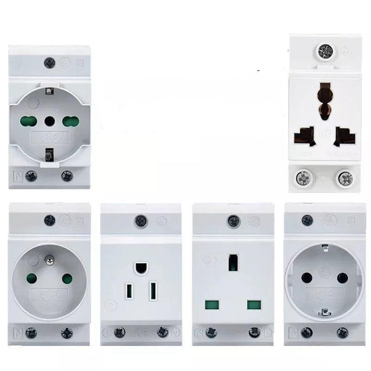 din rail socket british, din rail eu socket, din rail us socket, din rail fr socket, din rail it socket, ac30 din rail socket, modular din rail power outlet, 16a din rail socket, 25a din rail socket, din rail mounted receptacle, distribution box socket, din rail power adapter, ce din rail socket, industrial din rail socket, cabinet power socket