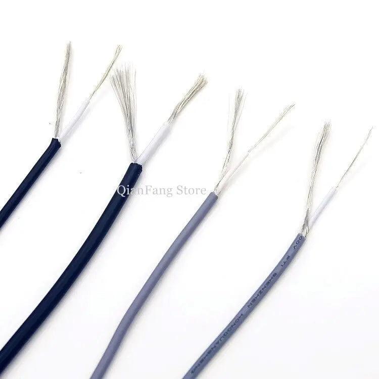 UL1533- 2/5/10M Shielded Wire Signal Cable| 28, 26, 24AWG/Black,Gray Optional - electrical center b2c