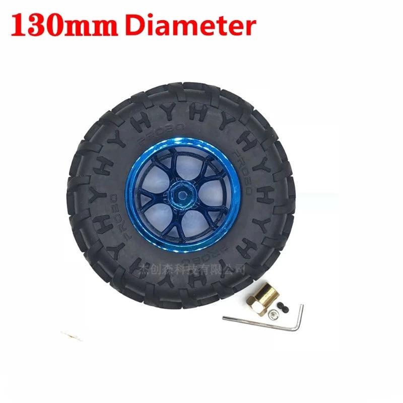 Wheel Hub Motor Kit Dia 65mm 85mm 130mm 6V 12V 24V DC Reduce Speed 7rpm To 960rpm PWM Metal Gear Box RC Car Tire Engine Drive,electric hub motor for car,hub motors,wheel motor