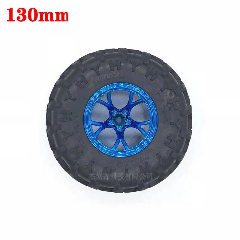 Wheel Hub Motor Kit Dia 65mm 85mm 130mm 6V 12V 24V DC Reduce Speed 7rpm To 960rpm PWM Metal Gear Box RC Car Tire Engine Drive