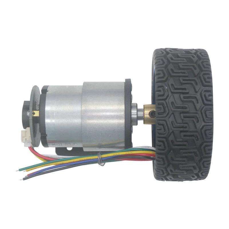 Wheel Hub Motor Kit Dia 65mm 85mm 130mm DC 6V 12V Encoder Reduce Speed 20rpm To 1590rpm Encode Metal Gearbox RC Car Engine Drive,electric hub motor for car,hub motors