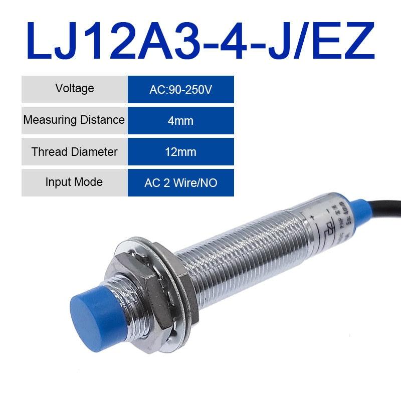 10PCS LJ12A3-4 BX/BY/AX/AY Inductive Proximity Switch 4mm Detection Distance.