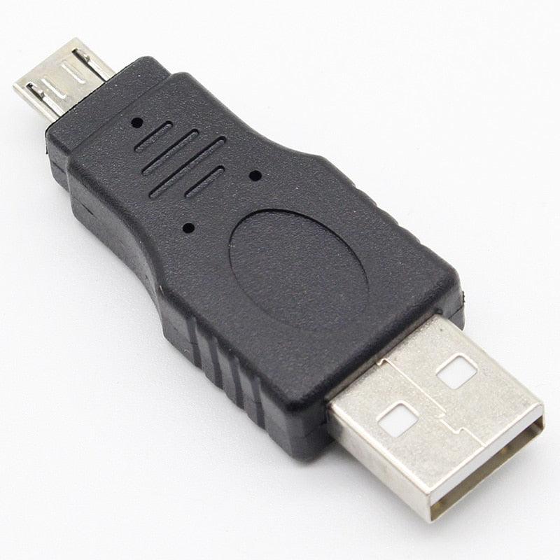 10Pcs OTG 5pin F/M Mini Changer Adapter Converter USB Male to Female Micro USB Adapter USB Gadgets.