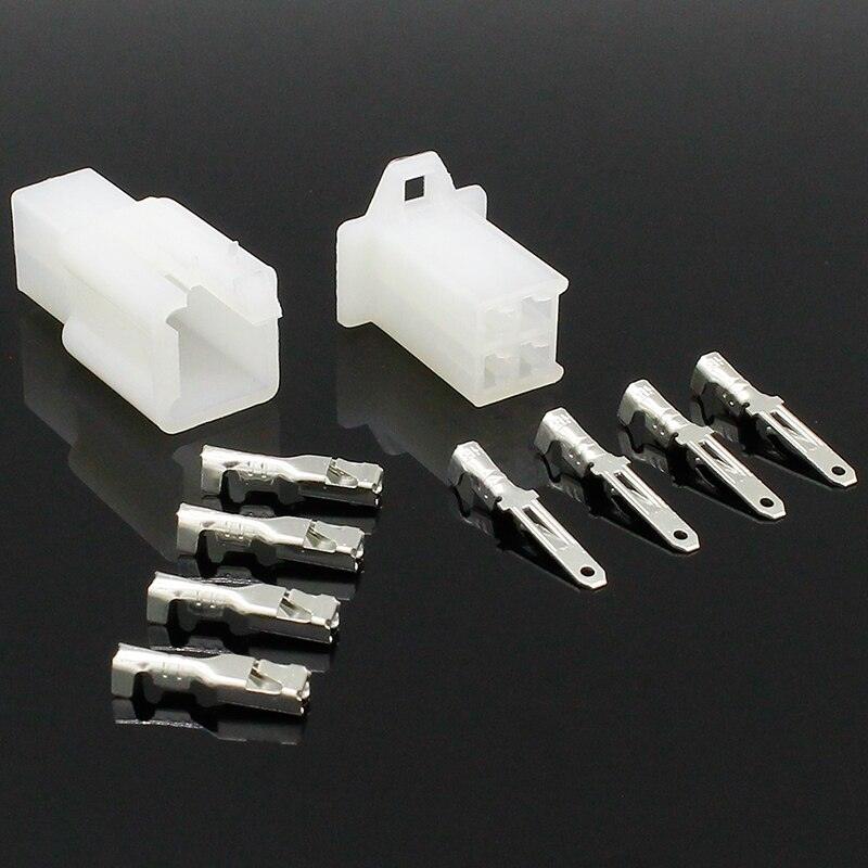 10set/lot 2.8mm 1/2/3/4/6/9 pin Automotive Electrical wire Connector Male Female cable terminal plug Kits Motorcycle ebike car.