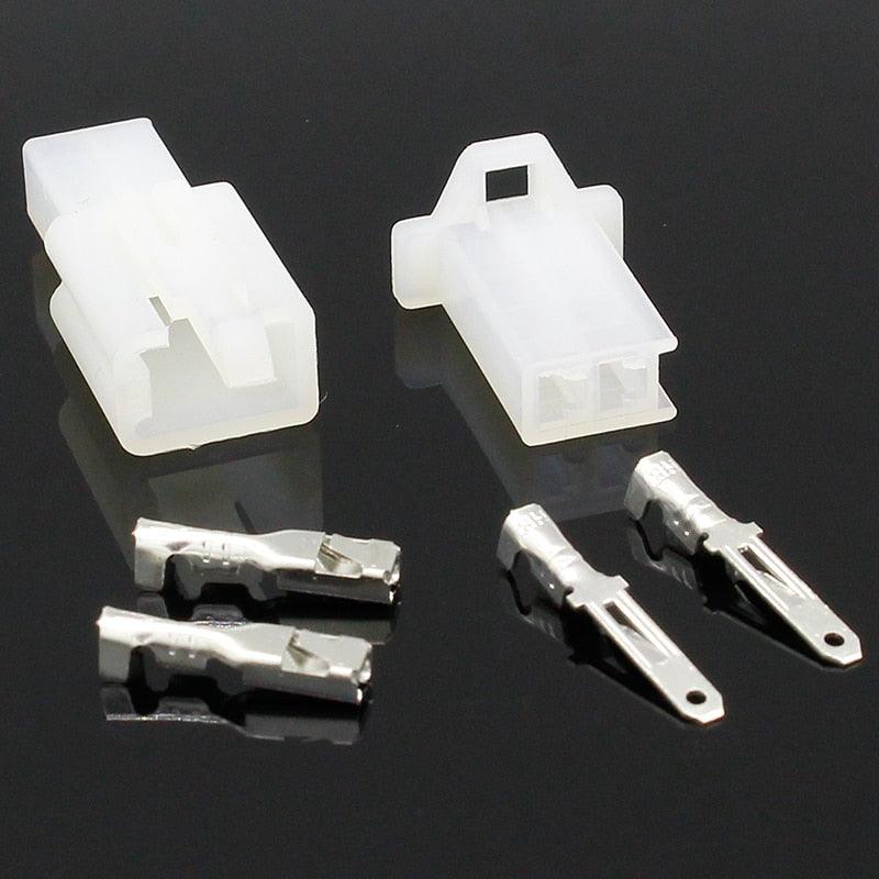 10set/lot 2.8mm 1/2/3/4/6/9 pin Automotive Electrical wire Connector Male Female cable terminal plug Kits Motorcycle ebike car.