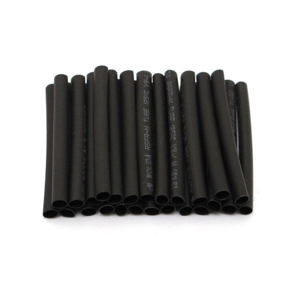 127Pcs Heat Shrink Sleeving Tube Tubing Assortment Kit Electrical Connection Electrical Wire Wrap Cable Waterproof Shrinkage 2:1.