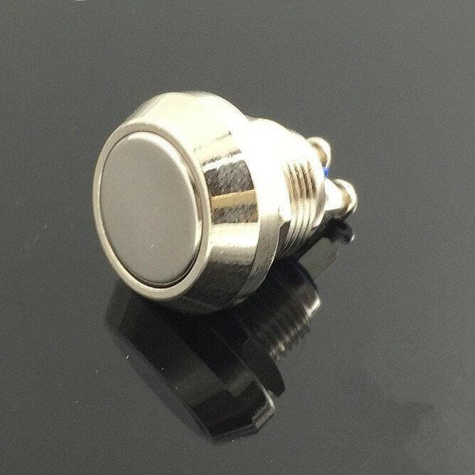 stainless steel push button