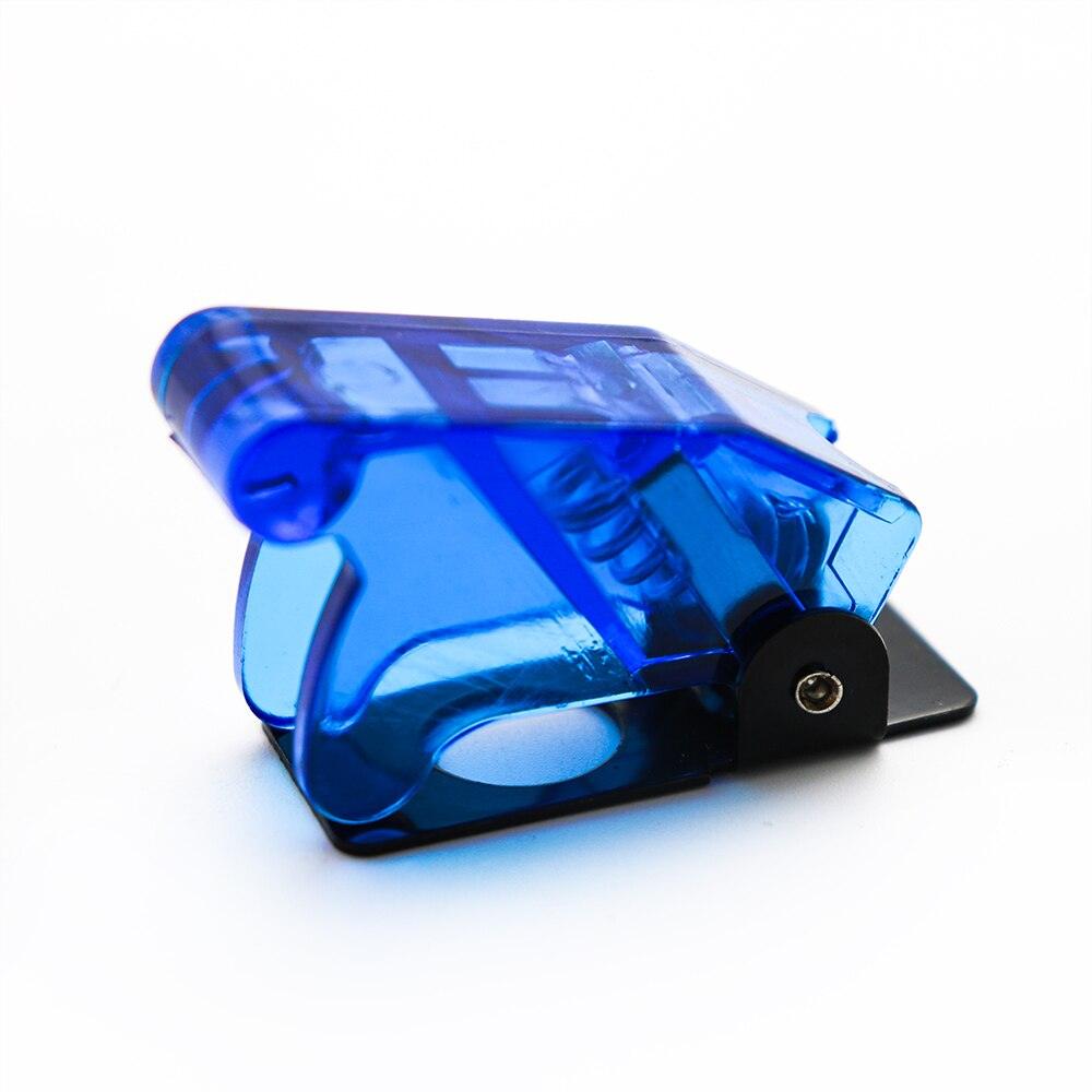 12V 20A  Auto Car Boat Truck Illuminated Led Toggle Switch With Transparent Safety Aircraft Flip Up Cover Guard Red Blue Green.flip up toggle switch