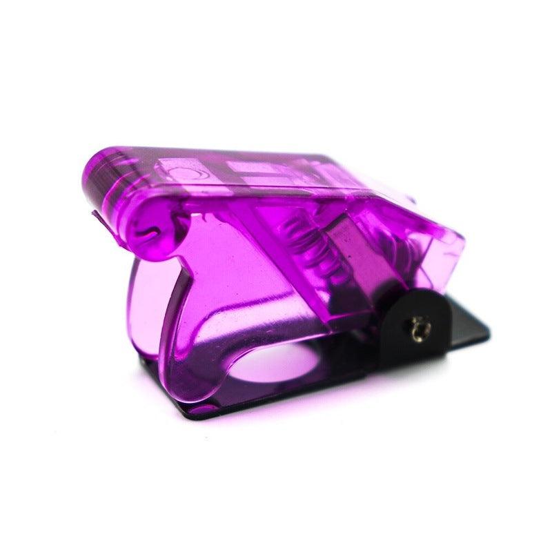 12V 20A  Auto Car Boat Truck Illuminated Led Toggle Switch With Transparent Safety Aircraft Flip Up Cover Guard Red Blue Green.flip up toggle switch