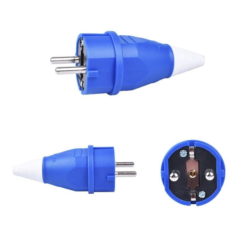 16A 220V-240V 2P+E IP44 European specifications air conditioning Industrial Plug & Socket.