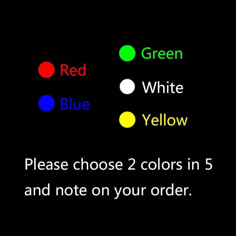 16mm 2 Dual Color RGB LED Light Switch  3-380V.