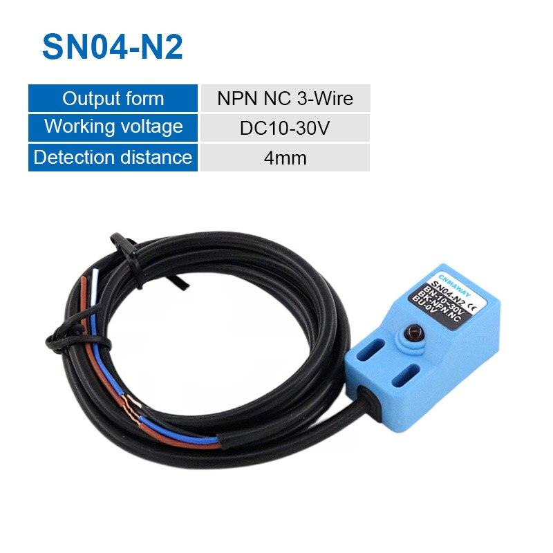 1Pc Metal detection sensor SN04-N Proximity switch for metal inspection NPN PNP NC NO.