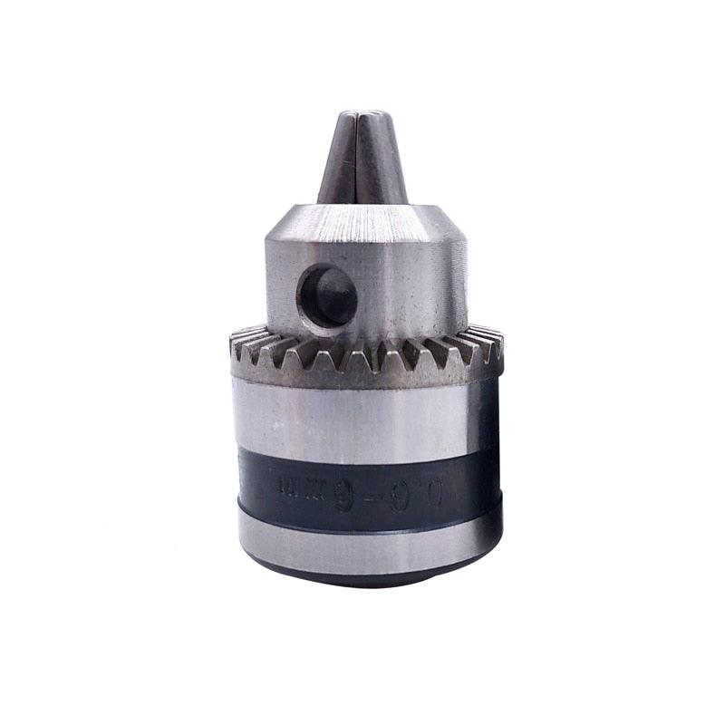 1pcs 0.6-6mm B10 3/8 24UNF Thread Drill Chuck Conversion Drill Chuck Wrench Into Electric Drill Keyless 3 Jaw Chuck.