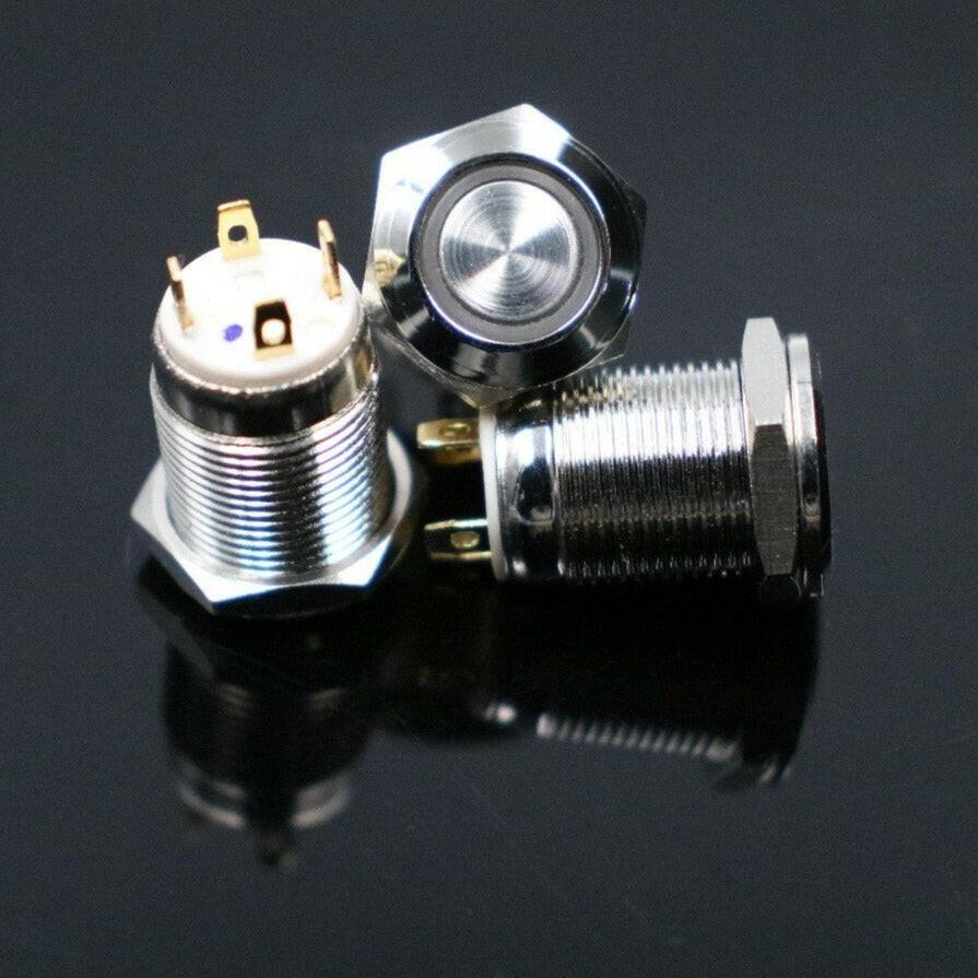 push button online,12mm switch with led